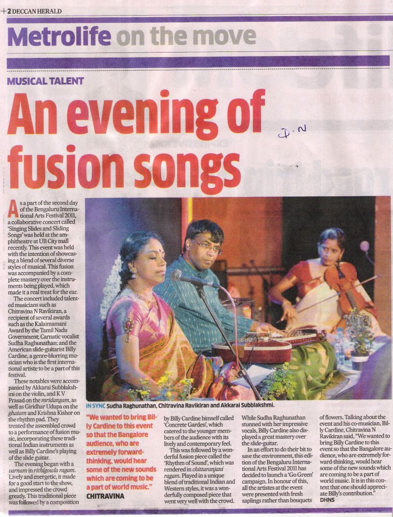 Deccan Herald 20th Sept 2011